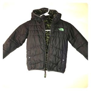 Boys Reversible North Face Coat